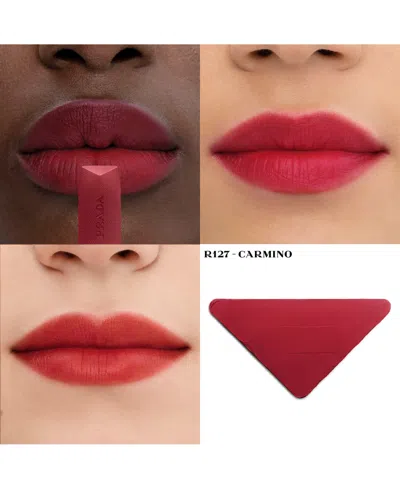 Prada Beauty Monochrome Soft Matte Refillable Lipstick In Brown