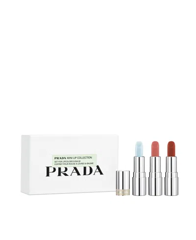 Prada Beauty 3-pc. Mini Lipsticks And Lip Balm Set