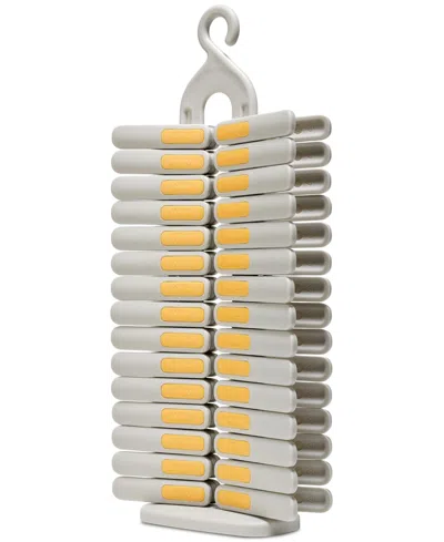 Joseph Joseph Pegstore 30-piece Clothes Pin Set With Storage Stand In Multi