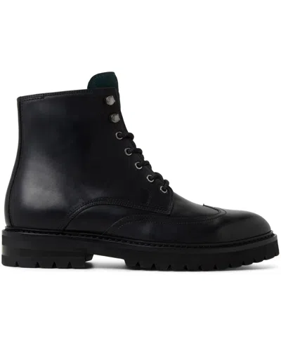 Ted Baker Blackburn Lugged Longwing Boot In Black