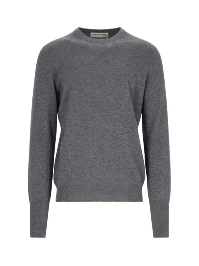 Ballantyne Merino Sweater Sweaters And Cardigans Gray In Multi