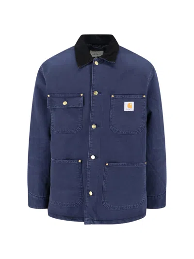 Carhartt Casual Jacket With Long Sleeves And Pockets In Multi