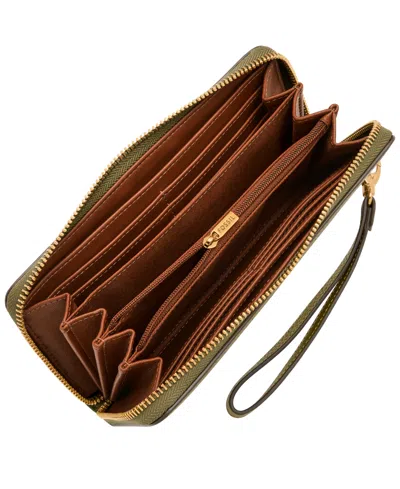 Fossil Logan Rfid Zip Around Clutch Wallet