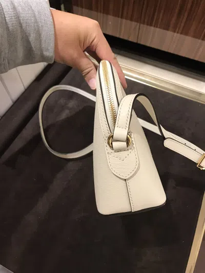 Gucci Ophidia Small Shoulder Bag In White