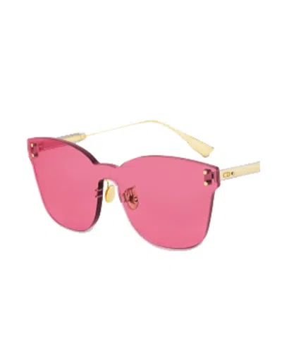 Dior Square Sunglasses In Pink