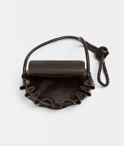 Bottega Veneta Beak Crossbody Bag In Brown
