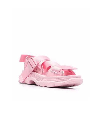 Alexander Mcqueen Gucci Button Fly Jeans In Pink