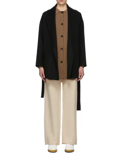 Mackage Lace Up A Short Coat In Black