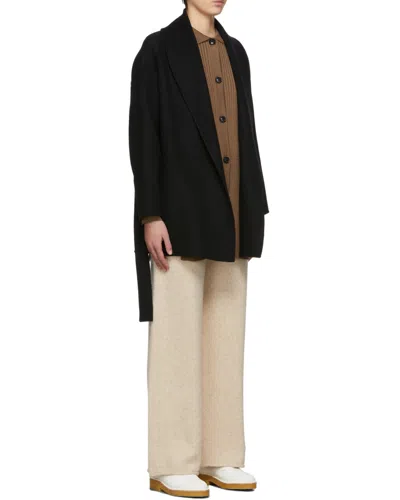 Mackage Lace Up A Short Coat In Black