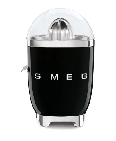 Smeg Retro-style Electric Citrus Juicer In Black