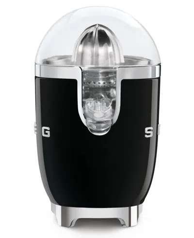 Smeg Retro-style Electric Citrus Juicer In Black
