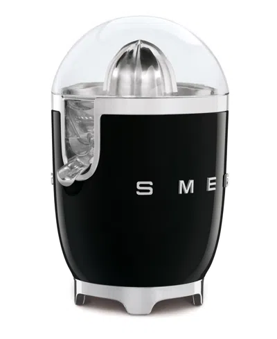 Smeg Retro-style Electric Citrus Juicer In Black
