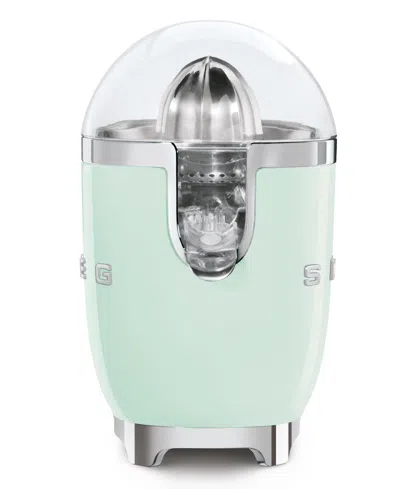 Smeg Retro-style Electric Citrus Juicer In Green