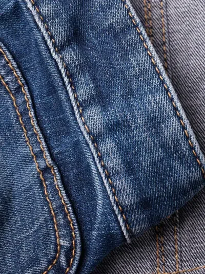 Dsquared2 Emilio Pucci Triangle Scarf In Necklace Print In Blue