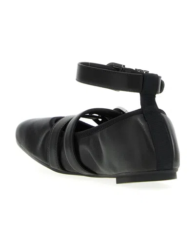 Stuart Weitzman Ballet Flats In Black
