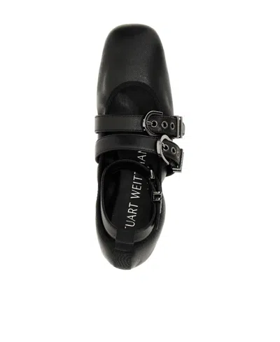 Stuart Weitzman Ballet Flats In Black