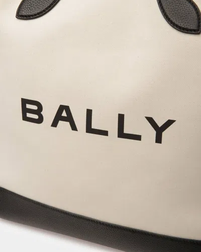 Bally Logo Shoulder Bag In Neutral