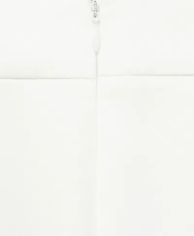 Mango Women's Straight-fit Long Pants In White