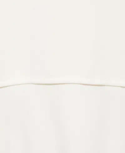 Mango Robe Longue Combinée Blanc - Femme - Xxl -  In White