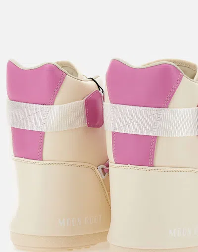 Moon Boot Sneaker Mid Snow Boots In White