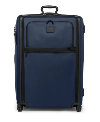 Tumi Alpha 3 Extended Trip Expandable 4 Wheel Check-in Suitcase In Blue