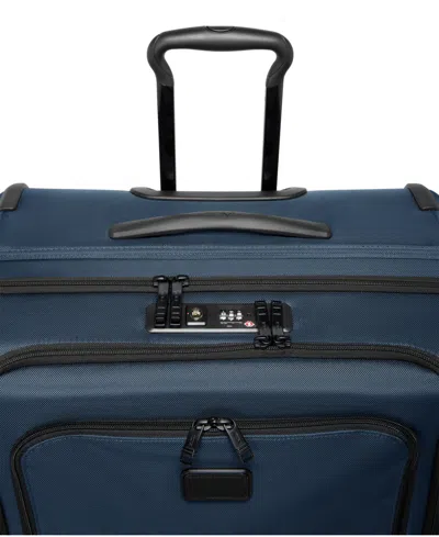Tumi Alpha 3 Extended Trip Expandable 4 Wheel Check-in Suitcase In Blue