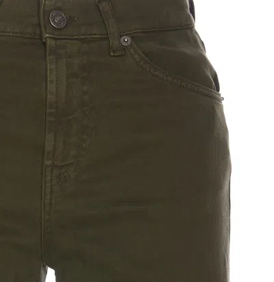 Dondup Flared Jeans In Green