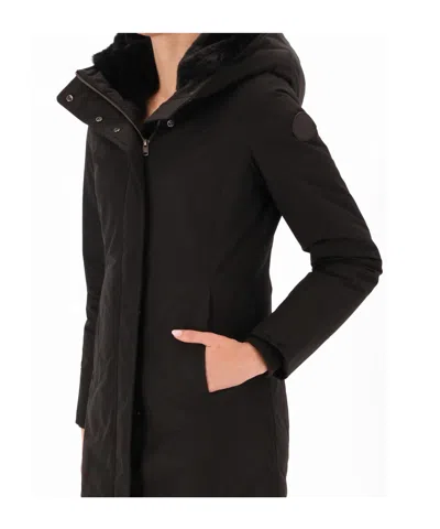 Woolrich Boulder Down Jacket In Black