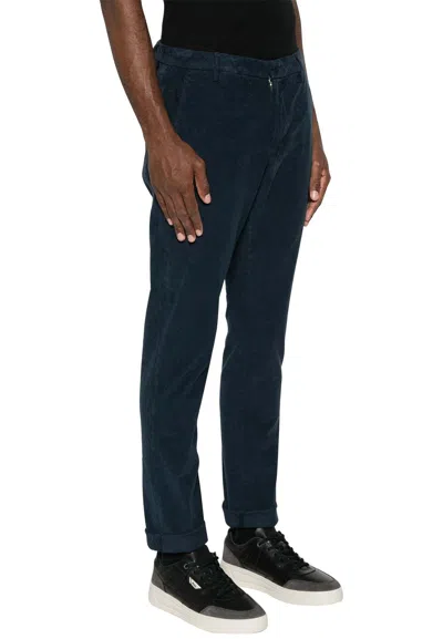 Dondup Belt Loop Casual Pants In Black