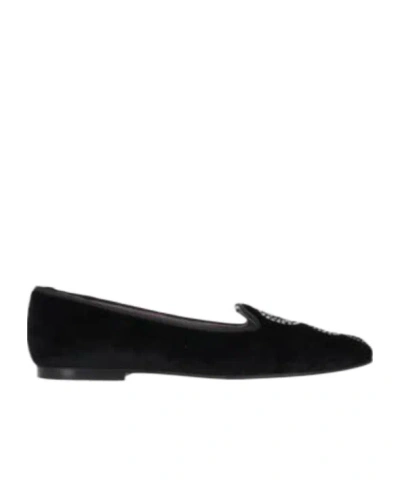 Castaã±er Round-toe Flat Shoes In Black