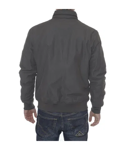 Armani Jeans Long Sleeve Casual Jacket In Black