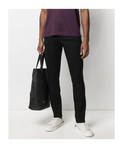 Dondup Belt Loops Slacks In Black
