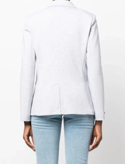 Peserico Single-breasted Suit Jacket In Blue