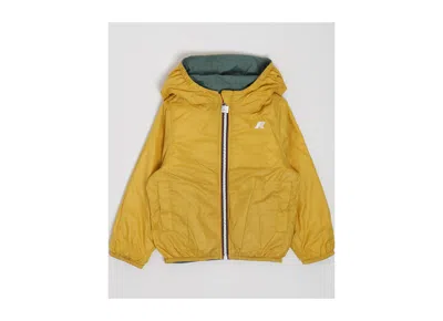 K-way Kids P. Jake Plus.2 Reversible Jacket In Green