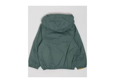 K-way Kids P. Jake Plus.2 Reversible Jacket In Green