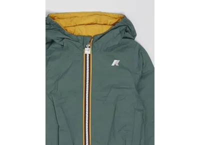 K-way Kids P. Jake Plus.2 Reversible Jacket In Green