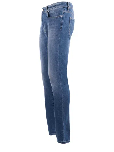 Pt01 Stretch Jeans In Blue