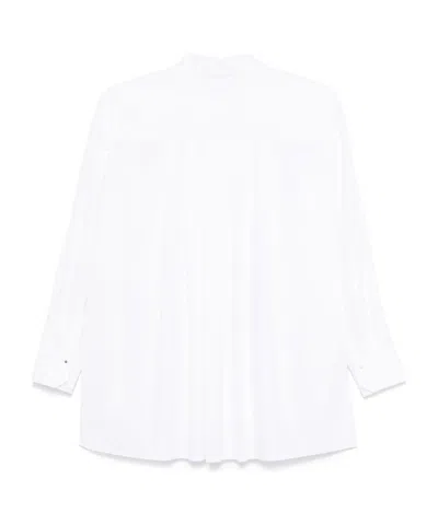 Antonelli Button-up Long Sleeve Shirt In White