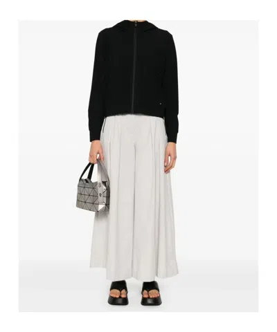 Herno Wide-leg Trousers In White