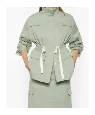 Maison Kitsuné Safari Jacket In Gray