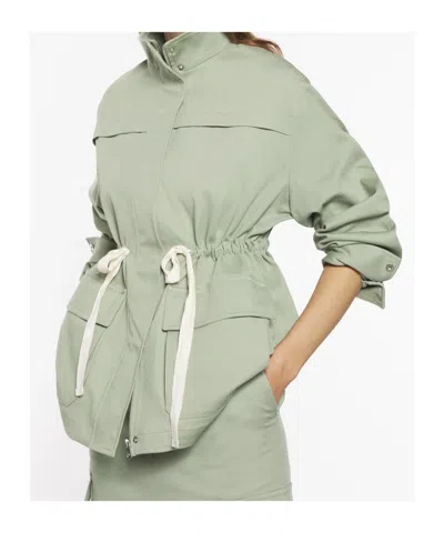 Maison Kitsuné Safari Jacket In Gray