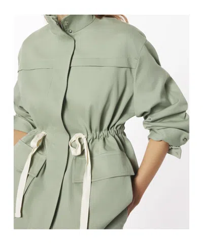 Maison Kitsuné Safari Jacket In Gray