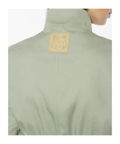 Maison Kitsuné Safari Jacket In Gray