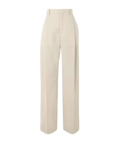 Wardrobe.nyc Trouser Mid Rise Trouser In Neutral