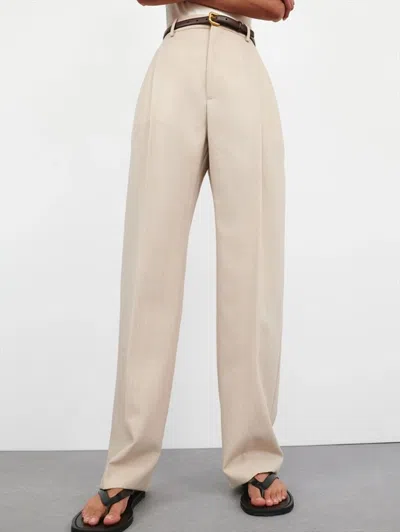 Wardrobe.nyc Trouser Mid Rise Trouser In Neutral
