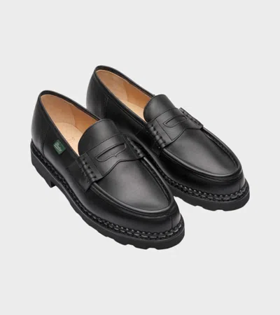Paraboot Moccasin "coraux" In Black