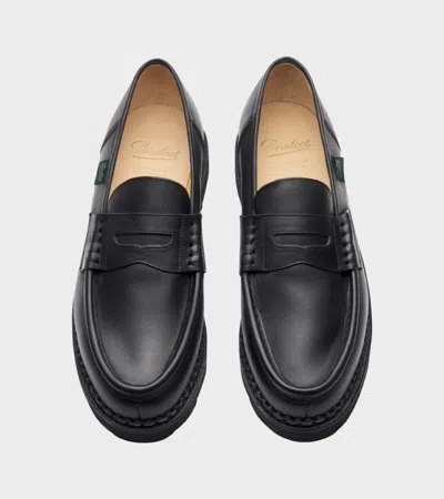 Paraboot Moccasin "coraux" In Black