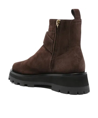 Jimmy Choo Meena Flat In Brown