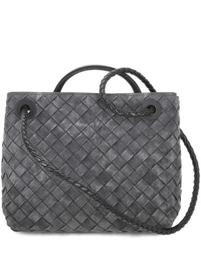 Bottega Veneta Camilla And Marc Ivory Stretch Polyester Sissil Top In Gray