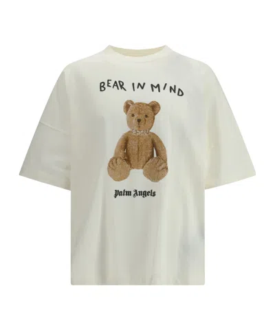 Palm Angels Men's Bear In White